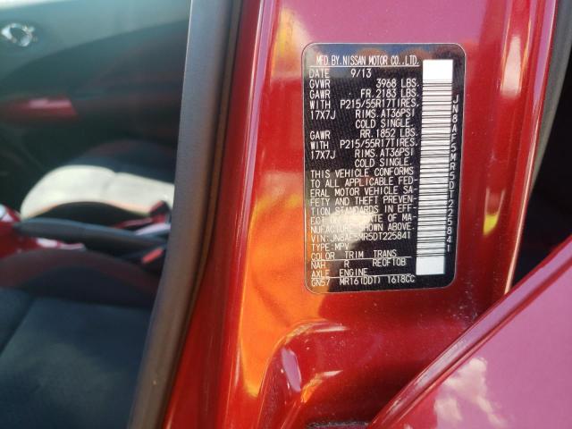 Photo 10 from auction – 2013 NISSAN JUKE S with VIN JN8AF5MR5DT225841