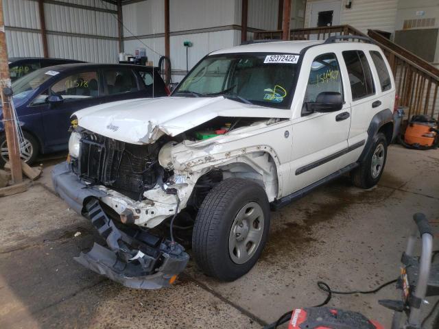 Photo 2 from auction – 2007 JEEP LIBERTY SP with VIN 1J4GL48K07W707166