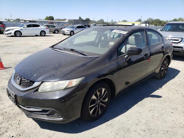 Photo 2 from auction – 2014 HONDA CIVIC EX with VIN 19XFB2F85EE273852