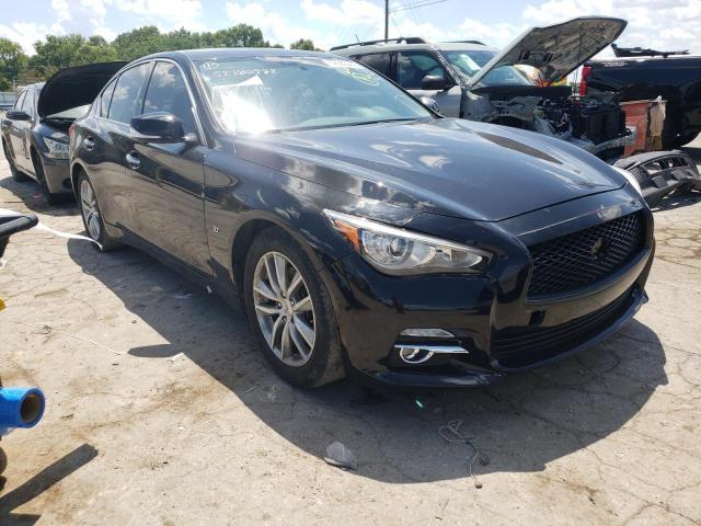 INFINITI Q50 BASE 2015 with VIN JN1BV7AP1FM335237 - Photo from auction