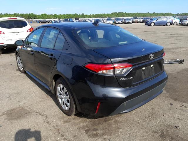 Photo 3 from auction – 2021 TOYOTA COROLLA LE with VIN 5YFEPMAE9MP182361