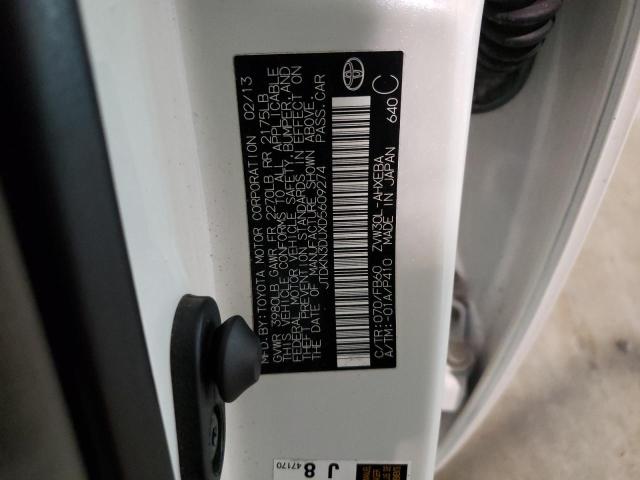 Photo 10 from auction – 2013 TOYOTA PRIUS with VIN JTDKN3DUXD5609274