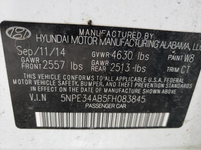 Photo 10 from auction – 2015 HYUNDAI SONATA SPO with VIN 5NPE34AB5FH083845