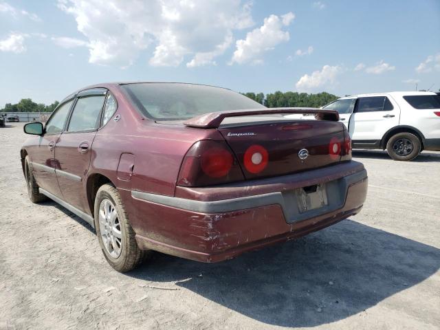 Photo 3 from auction – 2001 CHEVROLET IMPALA with VIN 2G1WF52EX19165617