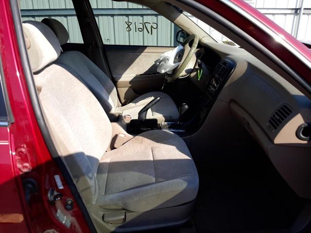 Photo 5 from auction – 2004 KIA OPTIMA LX with VIN KNAGD126245299037