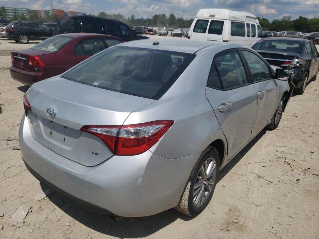 Photo 4 from auction – 2014 TOYOTA COROLLA L with VIN 2T1BURHE3EC206377