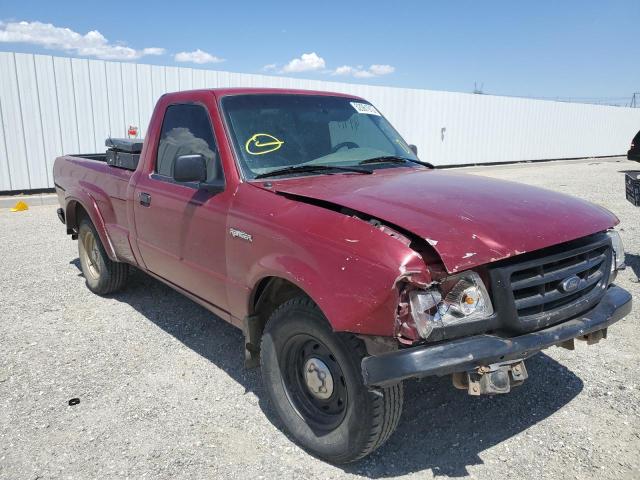 FORD RANGER 2002 with VIN 1FTYR10D42PB43349 - Photo from auction