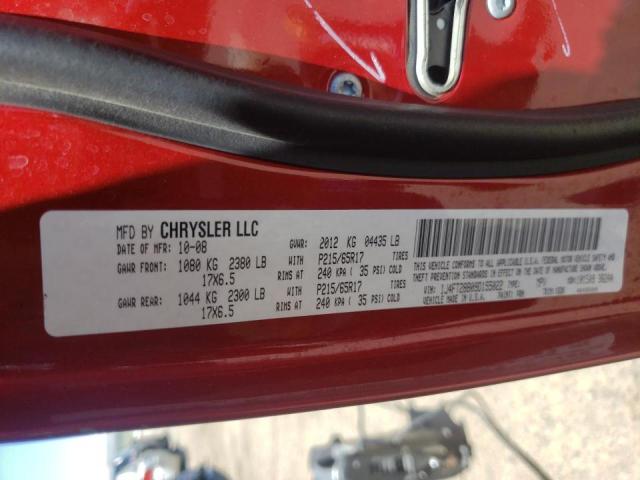 Photo 10 from auction – 2009 JEEP PATRIOT SP with VIN 1J4FT28B09D155022