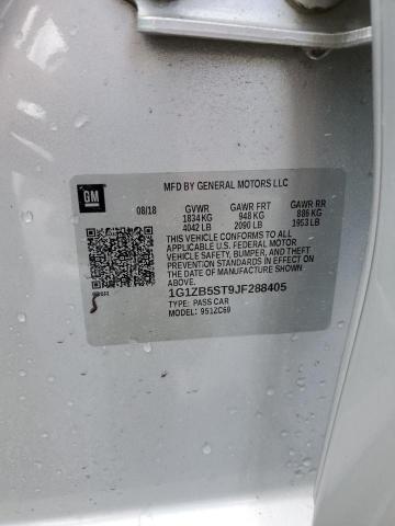 Photo 10 from auction – 2018 CHEVROLET MALIBU LS with VIN 1G1ZB5ST9JF288405