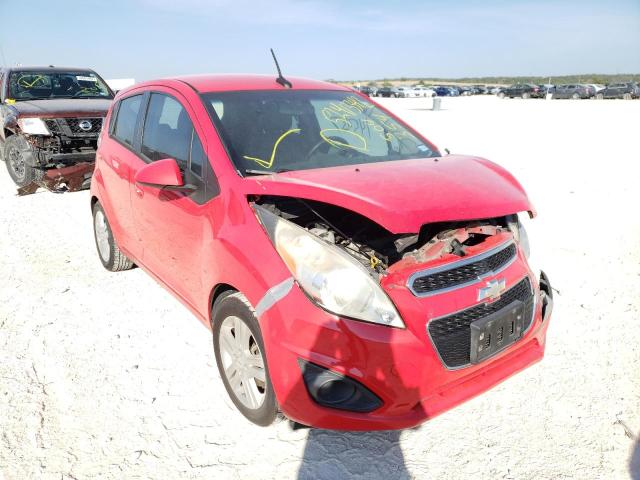 CHEVROLET SPARK 1LT 2013 with VIN KL8CC6S90DC504354 - Photo from auction