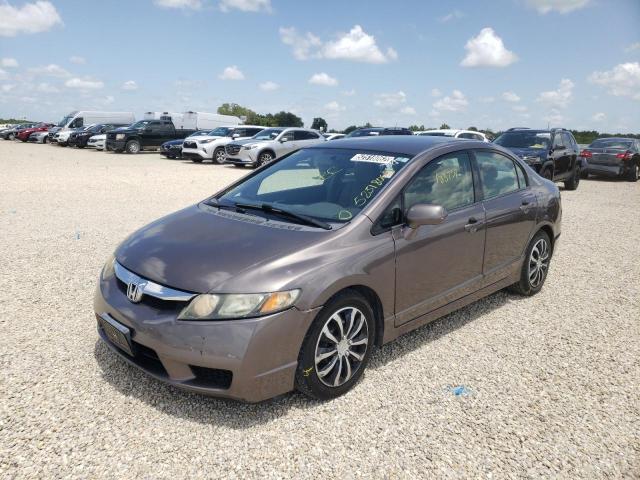 Photo 2 from auction – 2010 HONDA CIVIC LX with VIN 2HGFA1F52AH501941