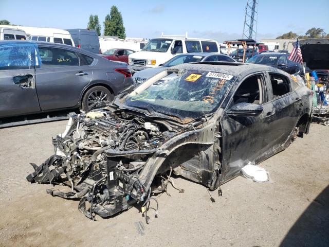 Photo 2 from auction – 2017 HONDA CIVIC EX with VIN 19XFC1F31HE206035