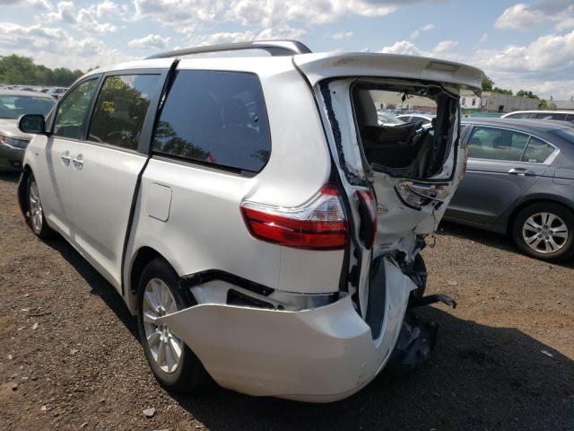Photo 3 from auction – 2016 TOYOTA SIENNA XLE with VIN 5TDDK3DC7GS138546