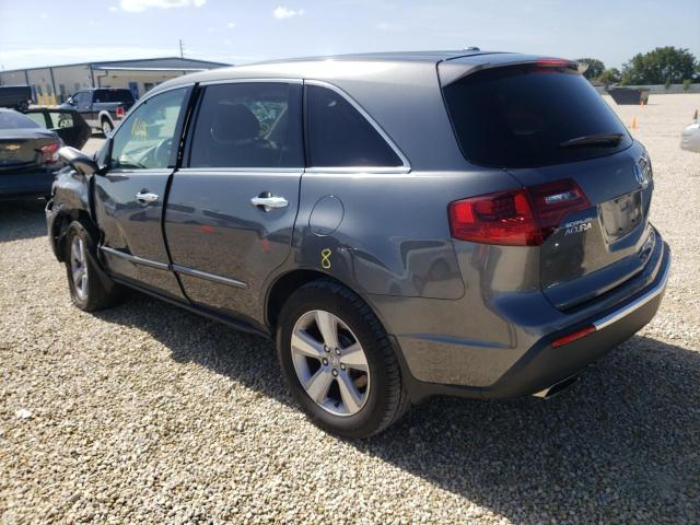 Photo 3 from auction – 2012 ACURA MDX TECHNO with VIN 2HNYD2H31CH544065
