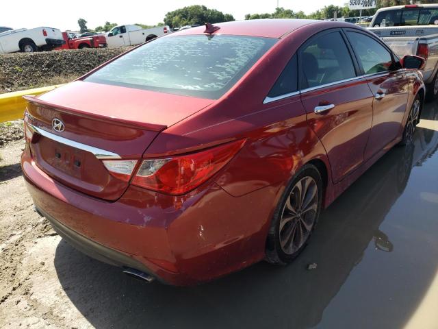 Photo 4 from auction – 2014 HYUNDAI SONATA SE with VIN 5NPEC4AC8EH936911