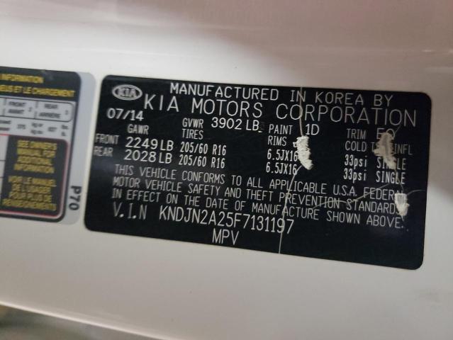 Photo 10 from auction – 2015 KIA SOUL with VIN KNDJN2A25F7131197