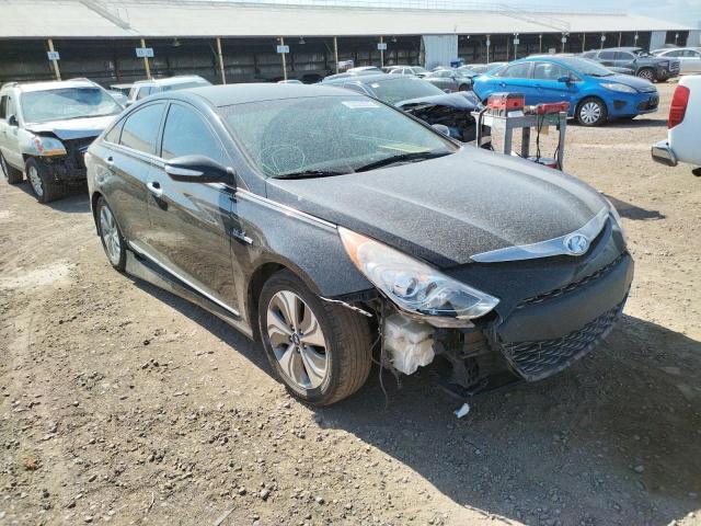 HYUNDAI SONATA HYB 2013 with VIN KMHEC4A42DA079947 - Photo from auction