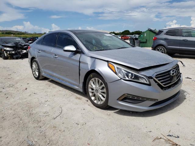 HYUNDAI SONATA SPO 2015 with VIN 5NPE34AF9FH150319 - Photo from auction