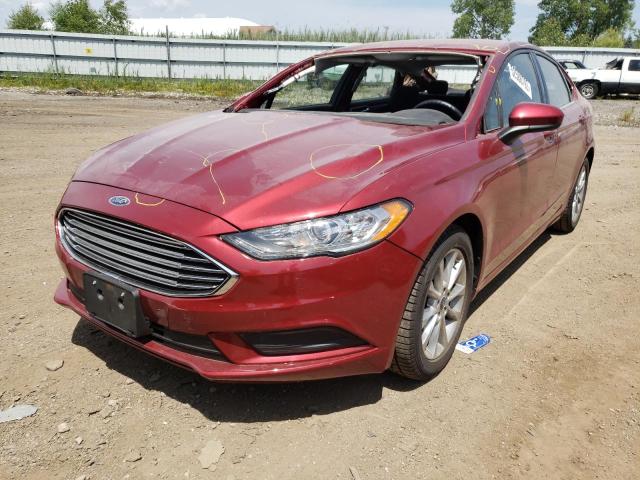 Photo 2 from auction – 2017 FORD FUSION SE with VIN 3FA6P0H73HR394795
