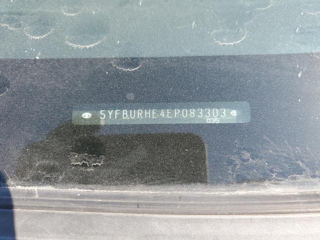 Photo 10 from auction – 2014 TOYOTA COROLLA L with VIN 5YFBURHE4EP083303