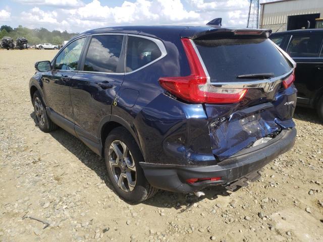 Photo 3 from auction – 2019 HONDA CR-V EX with VIN 2HKRW2H50KH619219
