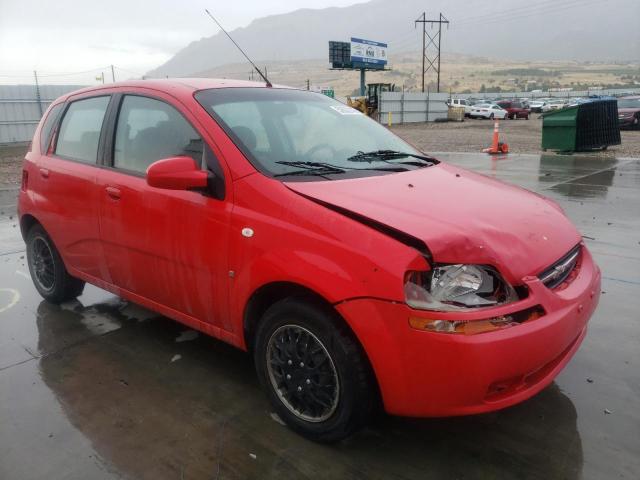 CHEVROLET AVEO BASE 2008 with VIN KL1TD66698B121150 - Photo from auction