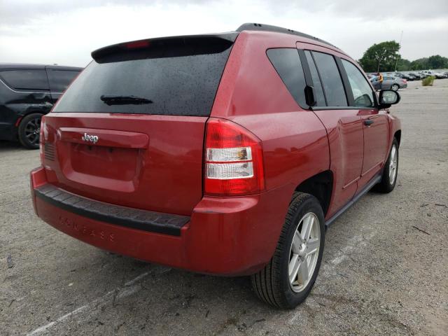 Photo 4 from auction – 2008 JEEP COMPASS SP with VIN 1J8FT47W58D731474