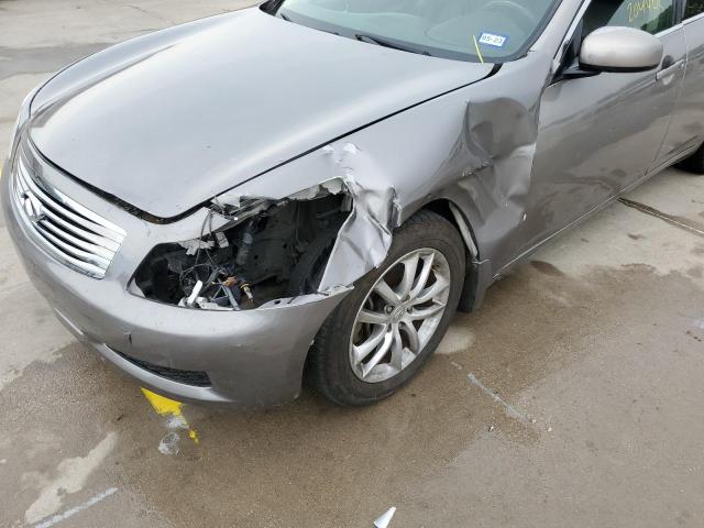 Photo 9 from auction – 2007 INFINITI G35 with VIN JNKBV61E57M701271