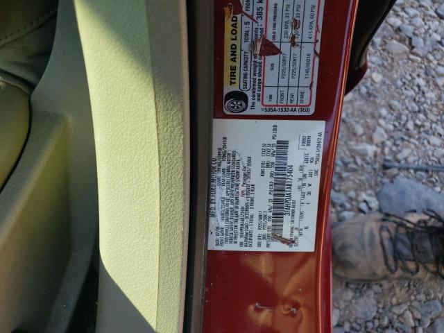 Photo 10 from auction – 2010 FORD FUSION SEL with VIN 3FAHP0JA1AR175404