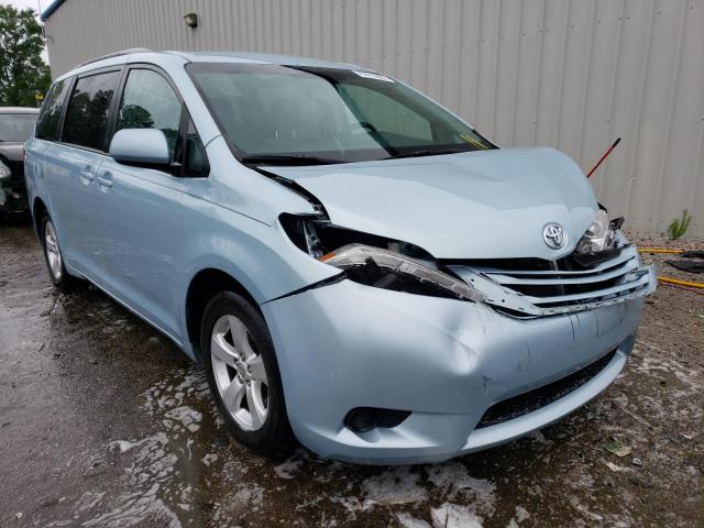 TOYOTA SIENNA LE 2017 with VIN 5TDKZ3DC0HS811164 - Photo from auction