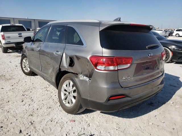 Photo 3 from auction – 2016 KIA SORENTO LX with VIN 5XYPG4A58GG028032