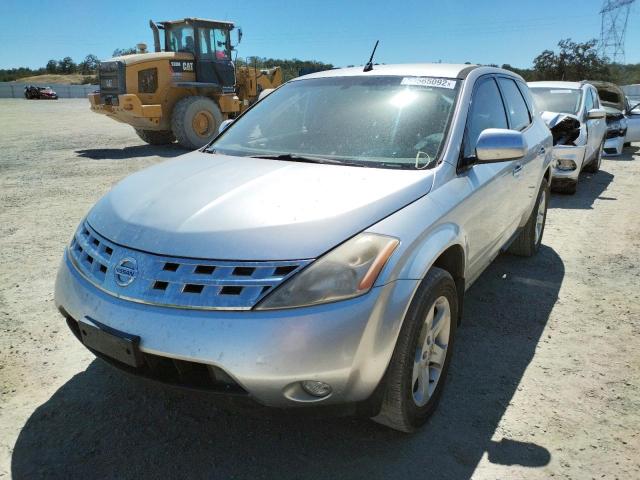 Photo 2 from auction – 2003 NISSAN MURANO with VIN JN8AZ08T23W112944