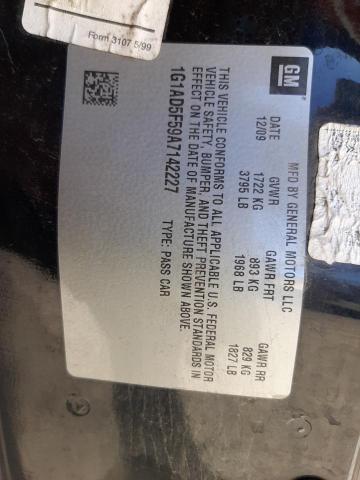 Photo 10 from auction – 2010 CHEVROLET COBALT with VIN 1G1AD5F59A7142227