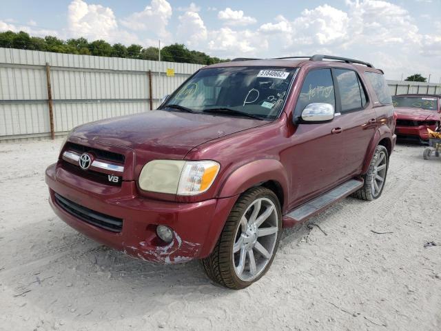 Photo 2 from auction – 2007 TOYOTA SEQUOIA LI with VIN 5TDZT38A07S293273