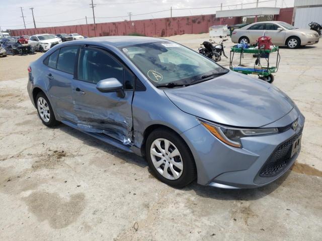 TOYOTA COROLLA LE 2020 with VIN 5YFEPRAE9LP049837 - Photo from auction