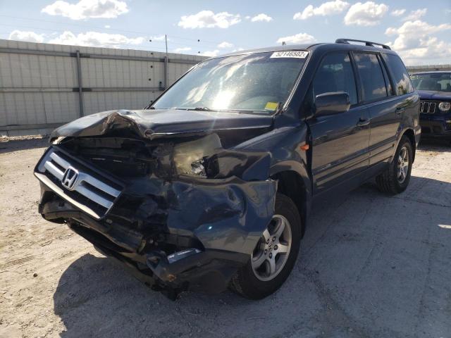 Photo 2 from auction – 2006 HONDA PILOT EX with VIN 2HKYF18576H561248
