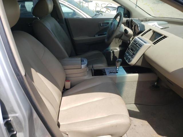 Photo 5 from auction – 2007 NISSAN MURANO SL with VIN JN8AZ08TX7W524552
