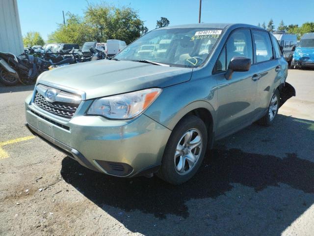 Photo 2 from auction – 2014 SUBARU FORESTER 2 with VIN JF2SJAAC3EH541476