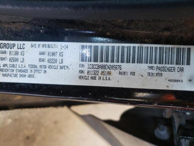 Photo 10 from auction – 2014 CHRYSLER 200 LX with VIN 1C3CCBAB8EN205676