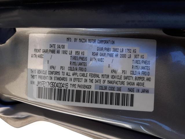 Photo 10 from auction – 2009 MAZDA RX8 with VIN JM1FE17M390400416
