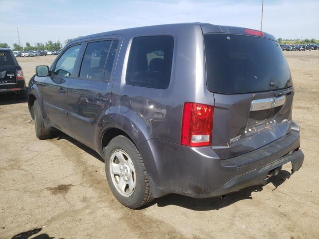 Photo 3 from auction – 2015 HONDA PILOT LX with VIN 5FNYF4H2XFB022032