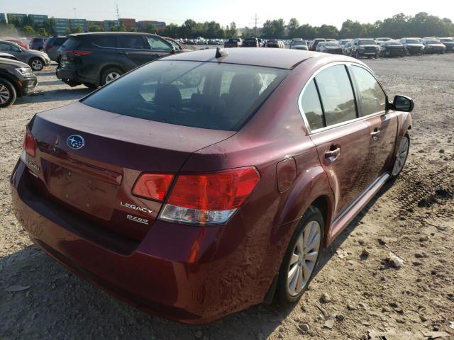 Photo 4 from auction – 2011 SUBARU LEGACY 2.5 with VIN 4S3BMBJ65B3219033