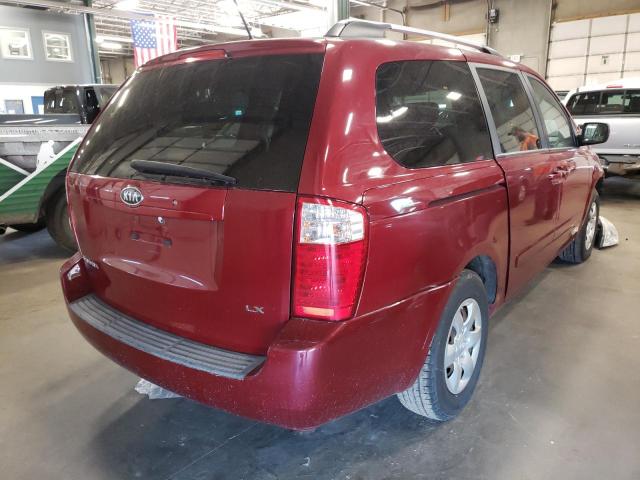 Photo 4 from auction – 2009 KIA SEDONA EX with VIN KNDMB233996308288