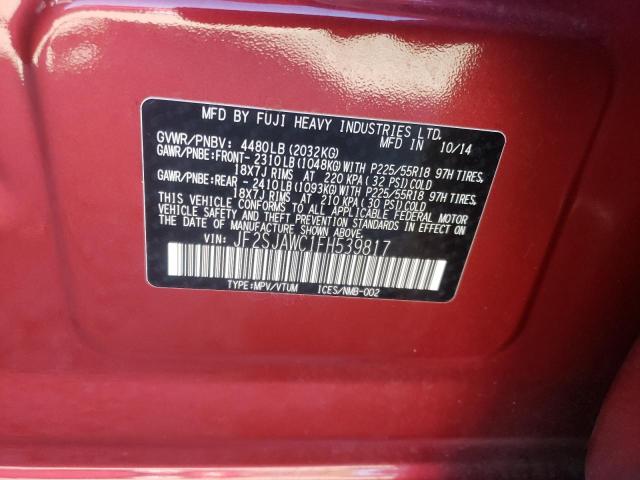 Photo 10 from auction – 2015 SUBARU FORESTER 2 with VIN JF2SJAWC1FH539817