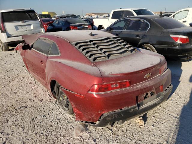 Photo 3 from auction – 2014 CHEVROLET CAMARO LS with VIN 2G1FA1E37E9244265