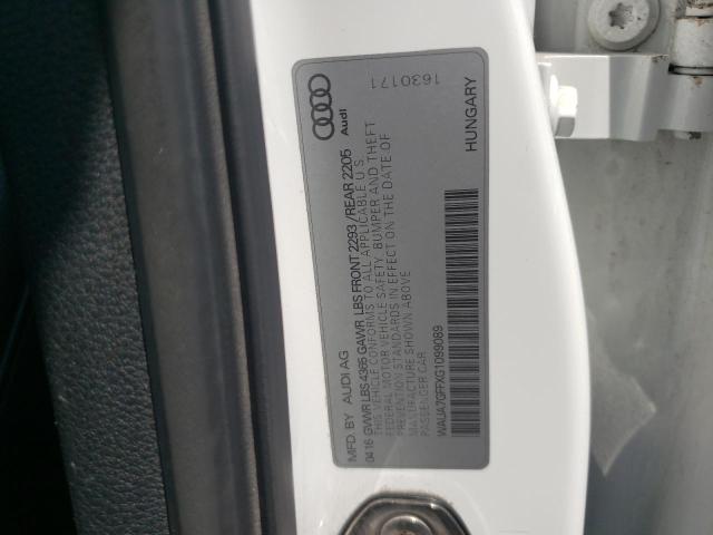 Photo 10 from auction – 2016 AUDI A3 PREMIUM with VIN WAUA7GFFXG1099089