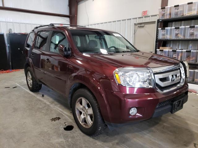 HONDA PILOT EX 2011 with VIN 5FNYF3H44BB032738 - Photo from auction