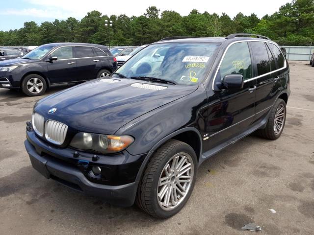 Photo 2 from auction – 2005 BMW X5 4.4I with VIN 5UXFB53575LV10553