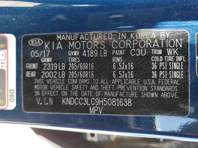 Photo 10 from auction – 2017 KIA NIRO EX with VIN KNDCC3LC9H5081638