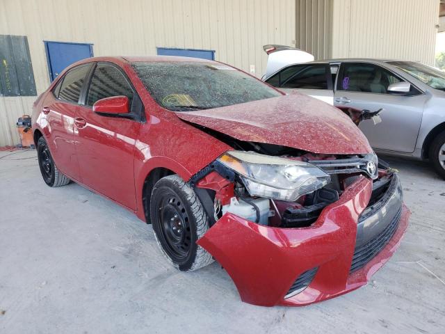 TOYOTA COROLLA L 2016 with VIN 2T1BURHE9GC593908 - Photo from auction